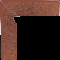 Paradyz Taurus Brown Lewy lábazati elem 8,1 x 30