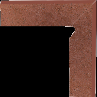 Paradyz Taurus Brown Prawy lábazati elem 8,1 x 30