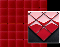 Paradyz Uniwersalna Karmazyn mozaik 29,8 x 29,8