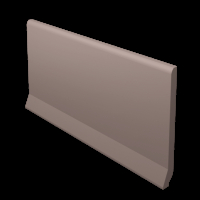 Paradyz Bazo Moka Monokolor Mat lábazati elem 10 x 19,8