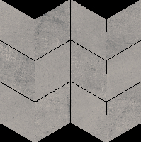 Paradyz My Way Space Grafit Romb Mat padlódekor 20,5 x 23,8