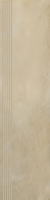 Paradyz My Way Tigua Beige Mat lépcsőlap 29,8 x 119,8