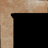 Paradyz Ilario Ochra Cokol Lewy lábazati elem 8,1 x 30