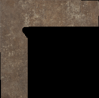 Paradyz Ilario Brown Cokol Lewy lábazati elem 8,1 x 30