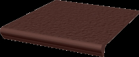 Paradyz Natural Brown Kapinos Stopnica Prosta Duro lépcsőlap 29,9 x 33