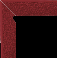 Paradyz Natural Rosa Lewy Duro lábazati elem 8 x 30