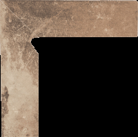 Paradyz Scandiano Ochra Lewy lábazati elem 8,1 x 30