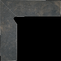 Paradyz Scandiano Brown Lewy lábazati elem 8,1 x 30