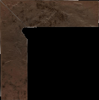 Paradyz Semir Brown Prawy lábazati elem 8 x 30