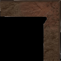 Paradyz Semir Brown Lewy lábazati elem 8 x 30