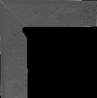 Paradyz Semir Grafit Lewy lábazati elem 8 x 30