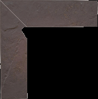 Paradyz Semir Rosa Lewy lábazati elem 8 x 30