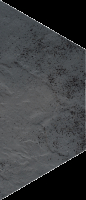 Paradyz Semir Grafit Trapez padlódekor 12,6 x 29,6