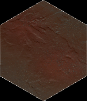 Paradyz Semir Brown Heksagon padlódekor 26 x 26
