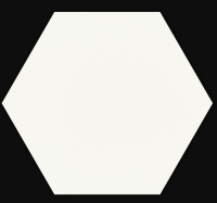 Paradyz Shiny Lines Bianco Heksagon Gres Mat falicsempe 19,8 x 17,1