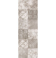 Paradyz Twin Taupe Patchwork dekorcsempe 25x75 cm