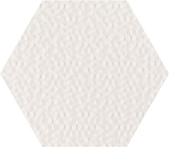 Paradyz Noisy Whisper White Str falicsempe 19,8x17,1 cm