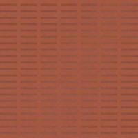 Paradyz Neve Creative Terracotta Mat dekorcsempe 9,8x9,8 cm