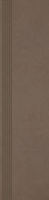 Paradyz Intero Brown Mat lépcsőlap 29,8x119,8 cm