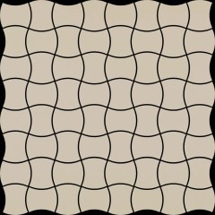 Paradyz Modernizm Bianco mozaik 30x8x30,8 cm