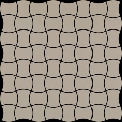 Paradyz Modernizm Grys mozaik 30x8x30,8 cm